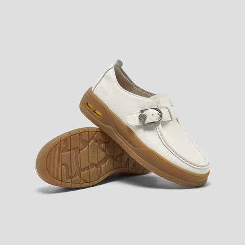 SKAP圣伽步女鞋2025秋季新款袋鼠鞋厚底时尚百搭舒适女款休闲鞋