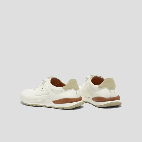 SKAP圣伽步男鞋2025秋季新款运动舒适松紧带潮流透气男士休闲鞋