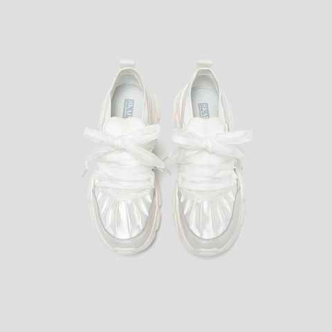 SKAP圣伽步女鞋2025秋季新款时尚气质软底轻便休闲女士芭蕾舞鞋