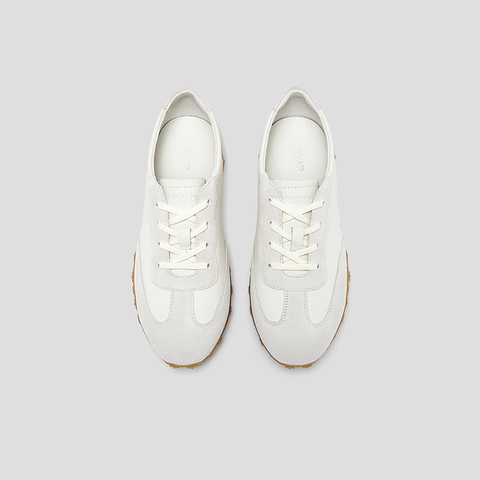 SKAP圣伽步女鞋2025秋季新款德训鞋日常轻便拼接舒适女款休闲鞋