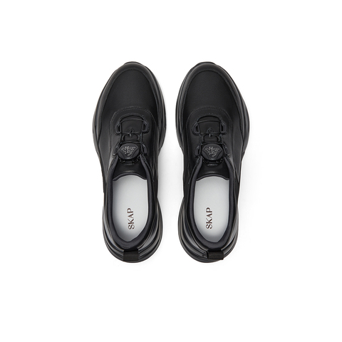 SKAP圣伽步男鞋2025秋季新款时尚厚底旋扣户外舒适运动风休闲男鞋