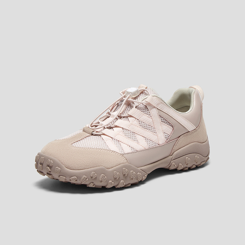 SKAP圣伽步女鞋2025秋季新款休闲拼色运动平底时尚女款芭蕾德训鞋