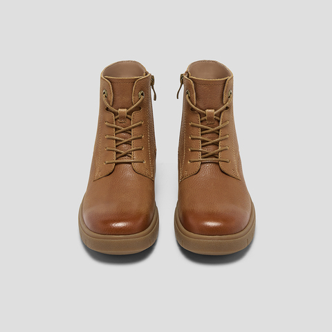 SKAP圣伽步女鞋2025冬季新款马丁靴复古户外高帮短靴女款休闲靴