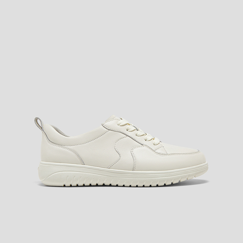 SKAP圣伽步女鞋2025春季新款日常系带拼色舒适平跟简约女款休闲鞋