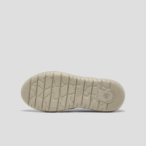 SKAP圣伽步女鞋2025秋季新款毛毛鞋保暖舒适轻便拼接女款休闲鞋