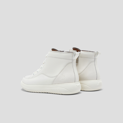 SKAP圣伽步女鞋2025冬季新款时装靴舒适靴子拉链短靴女款休闲靴