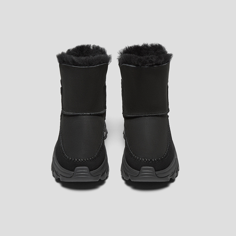 SKAP圣伽步女鞋2025冬季新款雪地靴加绒休闲保暖加厚女款运动靴