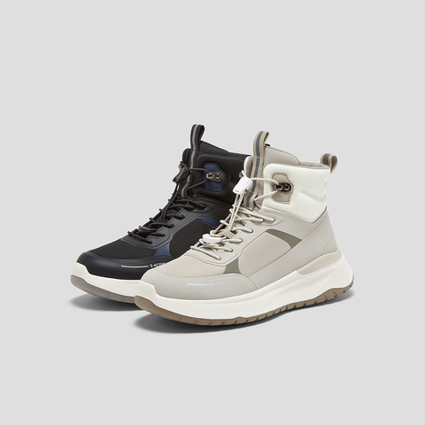 SKAP圣伽步女鞋2025冬季新款运动靴增高户外雪地靴短筒女款休闲靴