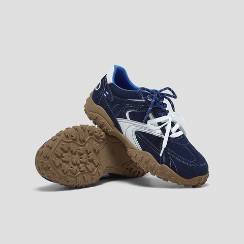 SKAP圣伽步女鞋2026春季新款休闲德训鞋薄底复古双鞋带女款运动鞋