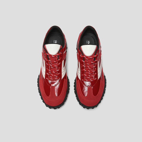 SKAP圣伽步女鞋2026春季新款休闲德训鞋薄底复古双鞋带女款运动鞋