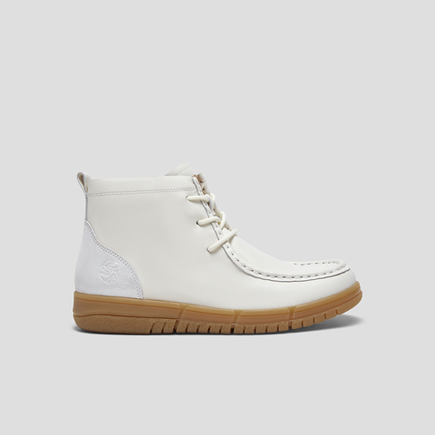 SKAP圣伽步女鞋2026春季新款短靴牛津复古高帮轻便软皮女款休闲靴