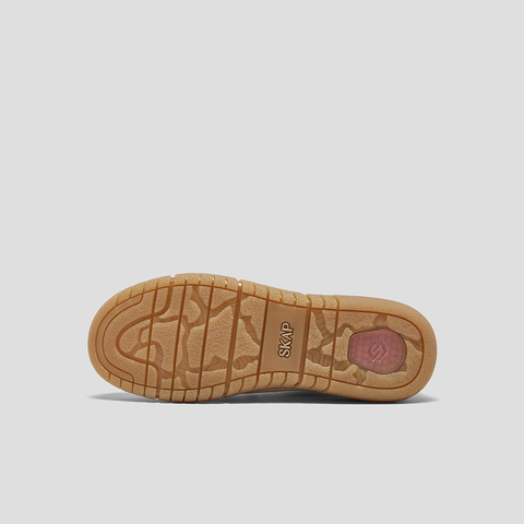 SKAP圣伽步女鞋2026春季新款短靴牛津复古高帮轻便软皮女款休闲靴