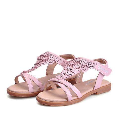 SNOOPY/史努比2015夏季新款凉鞋女童小中童清新时尚凉鞋S725331+725531