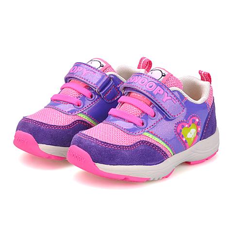 snoopy/史努比新款女童小中童健康护脚机能鞋学步鞋S815918