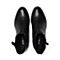 STACCATO/思加图冬季专柜同款黑色牛皮女靴9C604DD6