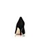 思加图2018年春季专柜同款黑色羊绒皮浅口高跟女皮鞋9I212AQ8