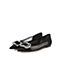 STACCATO/思加图2018年春季专柜同款黑色网布水钻饰扣女单鞋9L712AQ8