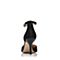 STACCATO/思加图2018年春季专柜同款黑色亮片布浅口女凉鞋9I221AK8