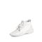 STACCATO/思加图2018年春季专柜同款白色编织帮面休闲满帮鞋S7101AM8