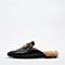 STACCATO/思加图2018年秋季专柜同款黑色绵羊皮穆勒鞋9D947CH8