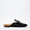 STACCATO/思加图2018年秋季专柜同款黑色绵羊皮穆勒鞋9D947CH8
