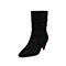 STACCATO/思加图2018冬专柜同款黑色羊绒皮革女皮靴9T407DZ8