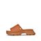 思加图2020夏季新款厚底一字拖卡通装饰牛皮革女皮凉鞋9SV01BT0