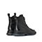 思加图2020冬季新款系带侧拉链厚底马丁靴女皮靴短靴子9W303DD0