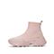 思加图2020秋季新款套筒水钻厚底袜靴弹力靴女短靴子C6607CM0