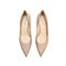 思加图2022春季新款简约气质尖头浅口鞋细跟单鞋女皮鞋ED301AQ2