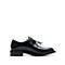 思加图2022春季新款珠串系带小皮鞋粗跟休闲单鞋女皮鞋EDE19AM2