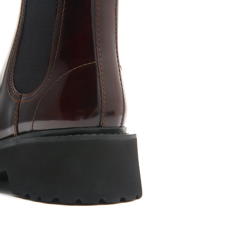 思加图2022冬季新款时尚切尔西靴短靴女皮靴EGB01DD2