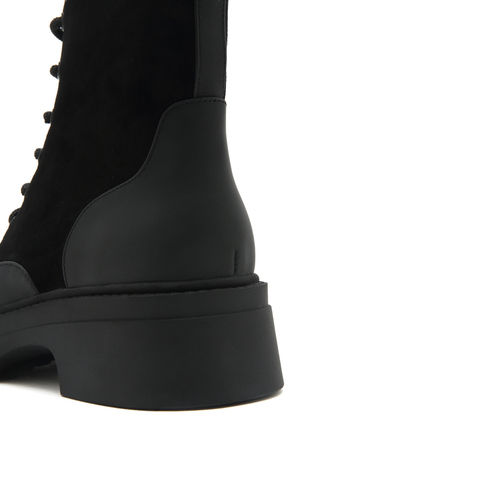 思加图2022冬季新款时尚厚底马丁靴短靴女皮靴T6231DD2