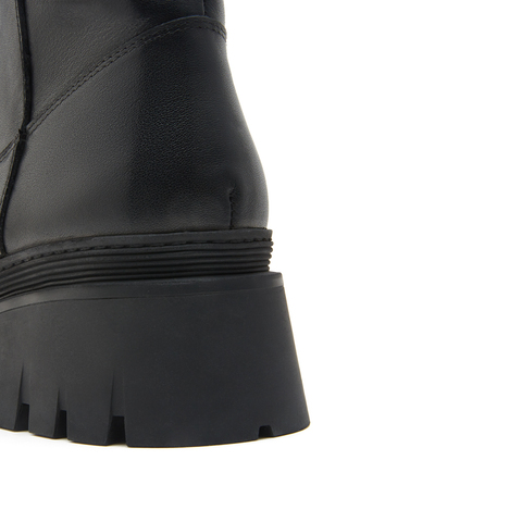 思加图2022冬季新款保暖毛里雪地靴厚底短靴女皮靴M7121DD2