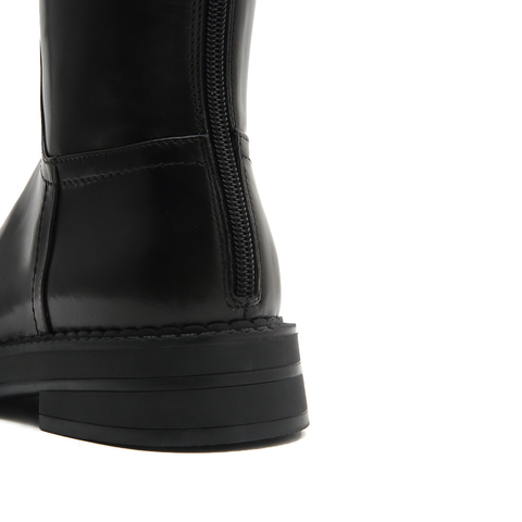 思加图2022冬季新款长靴高筒靴骑士靴女皮靴H8653DG2