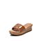 思加图2022夏季新款休闲坡跟鞋厚底可外穿女拖鞋时尚凉拖EYB61BT2