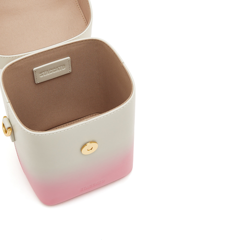 思加图2023春季新款胭脂包奶油小方包盒子包迷你包手提包X2932AX3