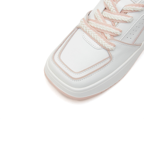思加图2023春季新款时尚休闲鞋板鞋小白鞋满帮女单鞋D2709AM3