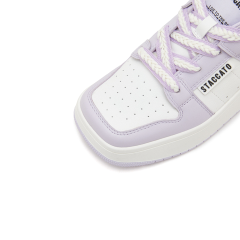 思加图2023春季新款时尚小白鞋板鞋厚底休闲鞋女单鞋D2711AM3