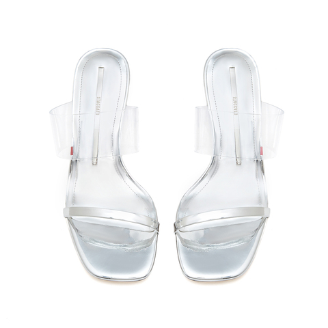 思加图2023夏季新款氧气鞋露趾拖鞋外穿凉拖鞋中粗跟女凉鞋EBI34BT3