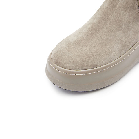 思加图2023冬季新款时尚袜靴弹力靴瘦瘦靴厚底中筒靴女靴子S9930DZ3