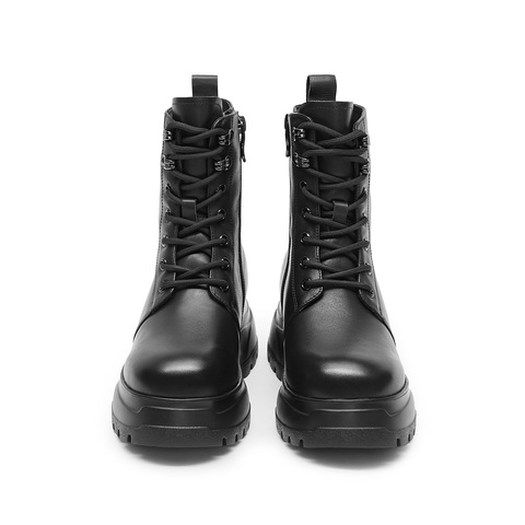 思加图2023冬季新款英伦风雪地靴保暖毛靴短靴厚底时装靴女靴S5763DZ3