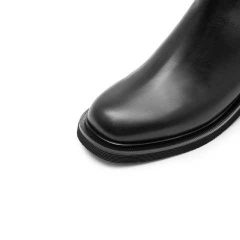 思加图2023冬季新款C大调擦色骑士靴超长靴高筒靴女皮靴ERC02DC3
