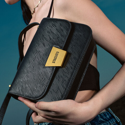 思加图2023冬季新款小方砖高级感小方包翻盖包腋下包单肩斜挎包时尚背提包X3087DX3