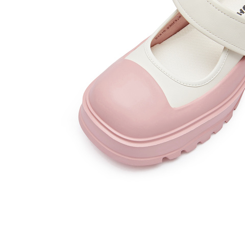 思加图2024春季新款甜美玛丽珍鞋厚底增高休闲鞋浅口鞋女鞋S1416AQ4