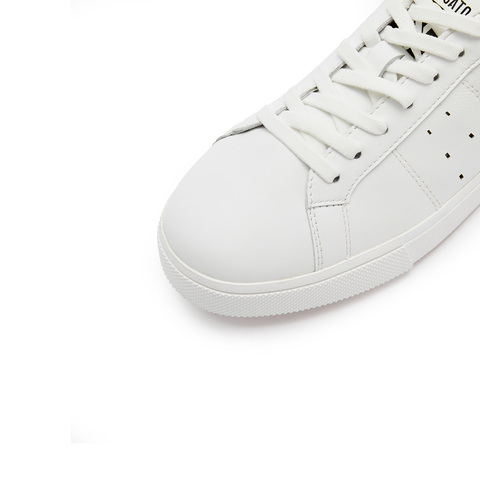 思加图2024春季新款时尚板鞋小白鞋休闲鞋平底系带女鞋EU407AM4