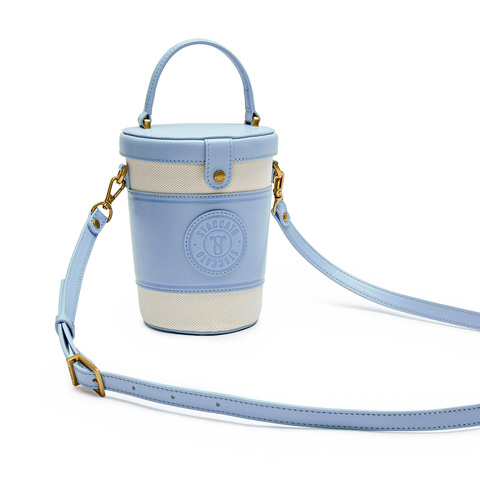 思加图2024夏季新款奶茶包水桶包盒子包便当包单肩斜挎包时尚背提包X3194BX4