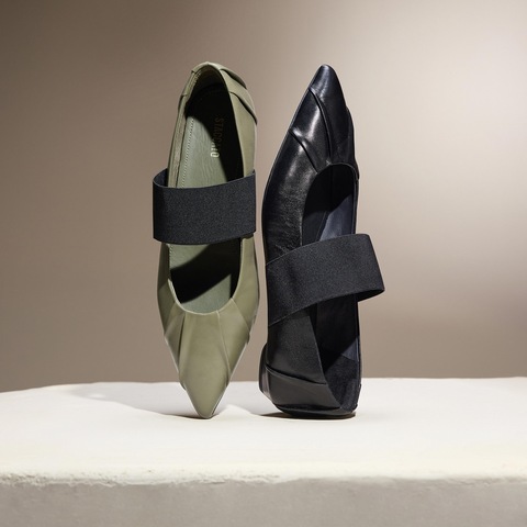 思加图2024秋季新款可颂鞋优雅气质玛丽珍鞋浅口鞋平底鞋女单鞋9A951CQ4