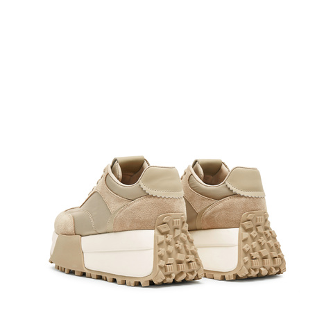 思加图2024秋季新款德训鞋阿甘鞋厚底增高板鞋休闲鞋女鞋S3843CM4