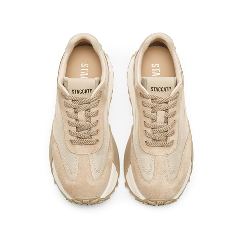 思加图2024秋季新款德训鞋阿甘鞋厚底增高板鞋休闲鞋女鞋S3843CM4